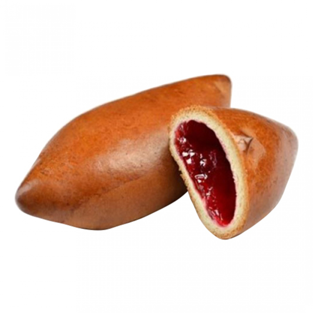 Пирожок с малиной