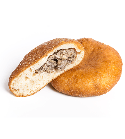 Беляш жареный с мясом