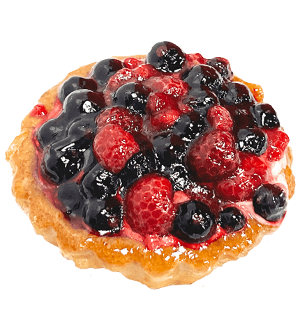 Пирожное «Корзиночка с ягодами»